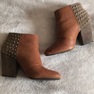 Jessica Simpson Leather Studded booties